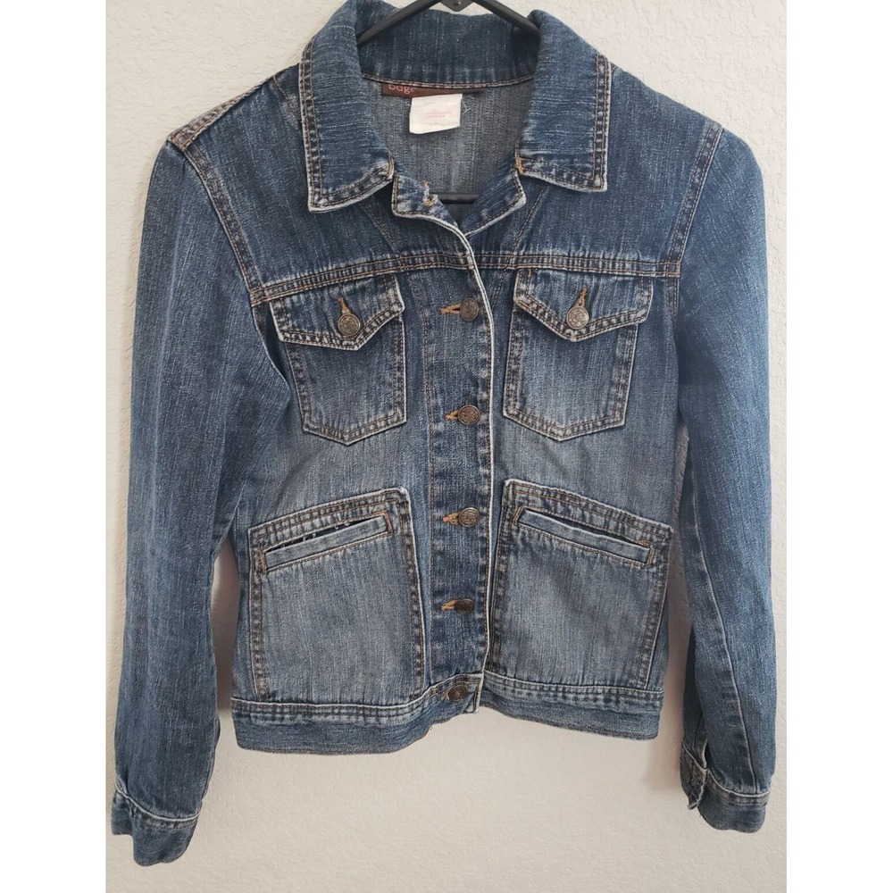 BDG Woman Size S Denim Western Jean Jacket Pockets Collared Cowgirl Casual